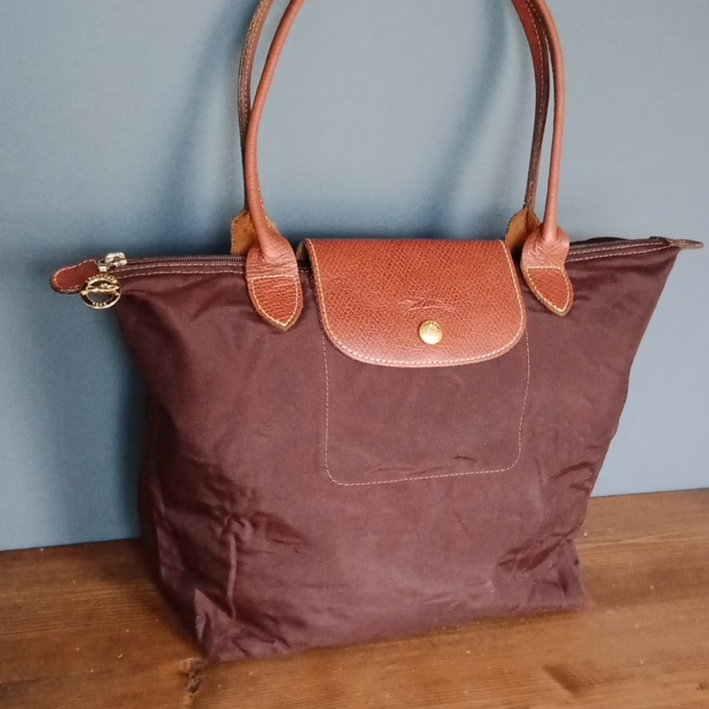 Longchamp Brown Tote Bag